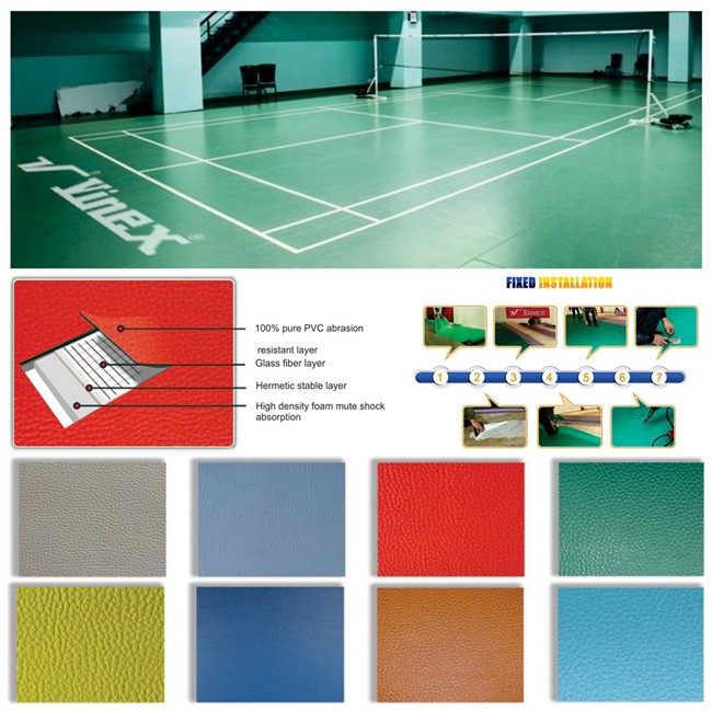 Vinex Badminton Court Flooring